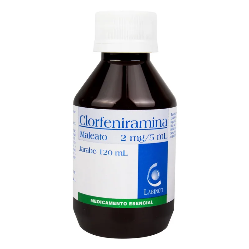 Clorfeniramina jarabe 120 mL Lbc