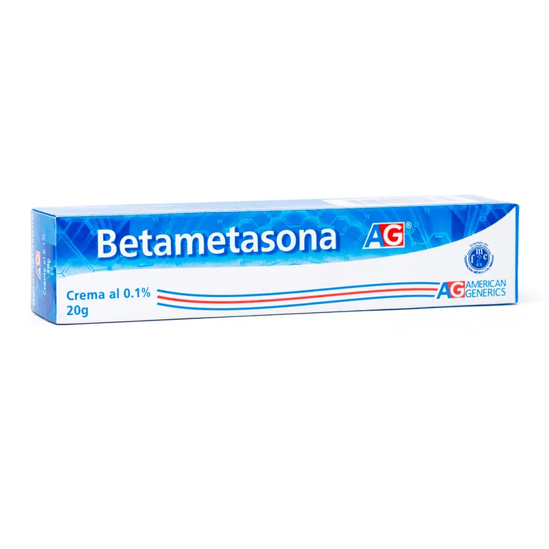 Betametasona 0.1% crema 20 g AG