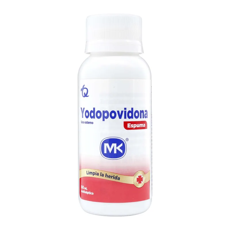 Yodopovidona Espuma 60 mL MK