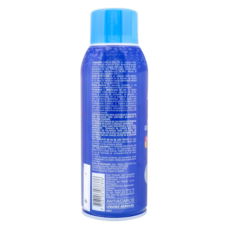 Acar Klean Aerosol 400 mL