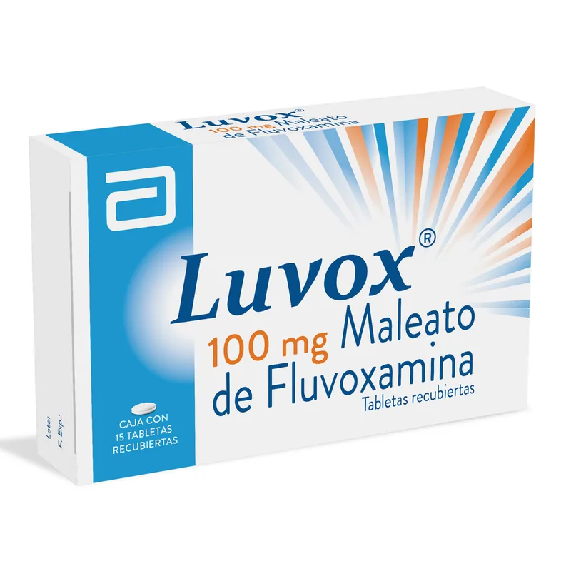 Luvox 100 mg 15 grageas