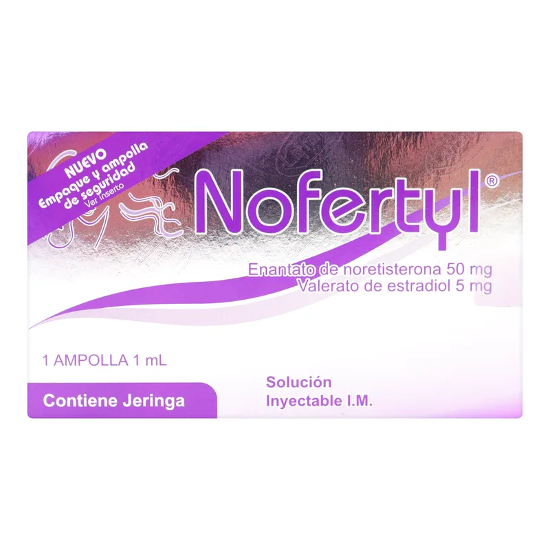Nofertyl ampolla 1 mL C/jer Sc)