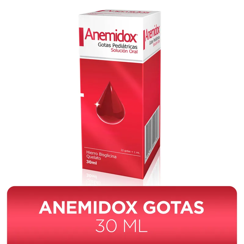Anemidox pediátrico gotas 30 mL
