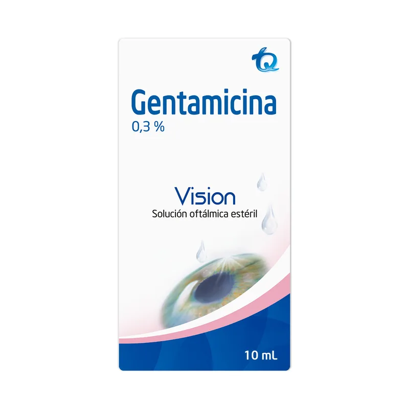 Gentamicina 0.3% oftálmica 10 mL MK