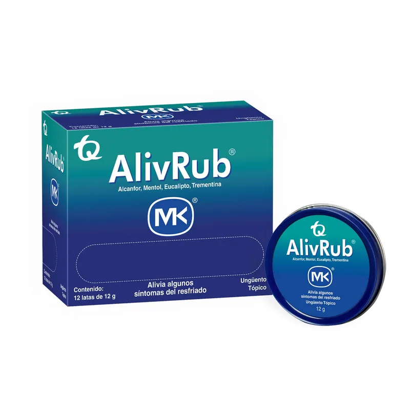 Alivrub Lata 12 g 12 unidades MK