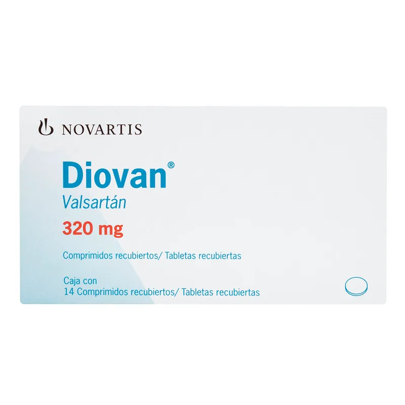 Diovan 320 mg 14 tabletas