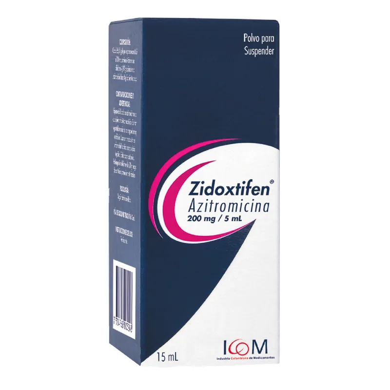 Zidoxtifen 200 mg/5 mL suspensión 15 mL ICOM