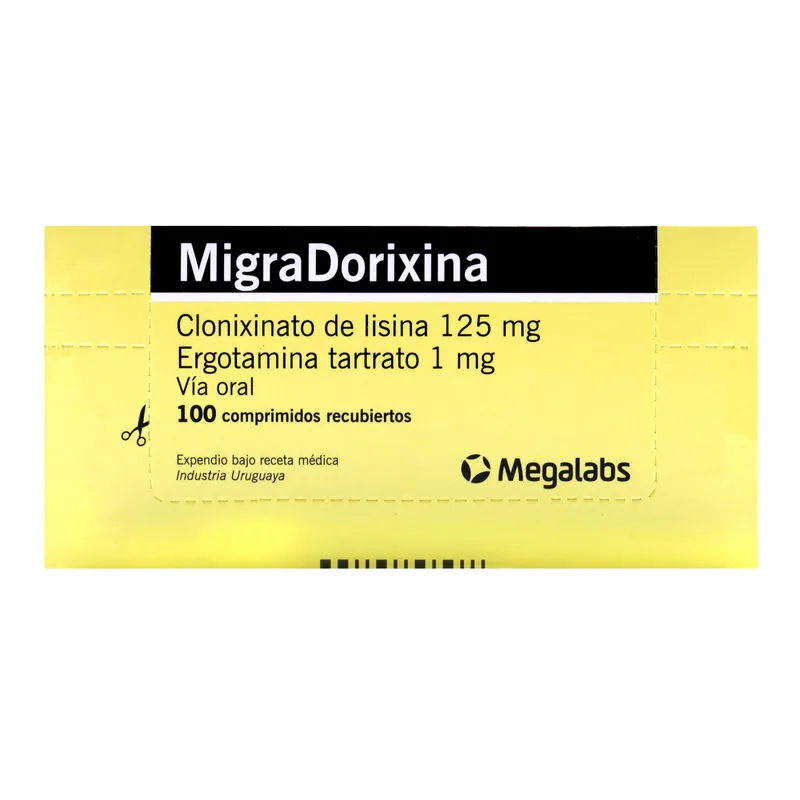 Migra Dorixina 100 cápsulas