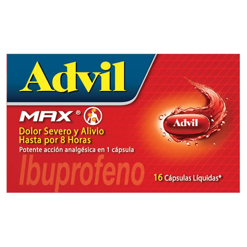 Advil Max 16 cápsulas