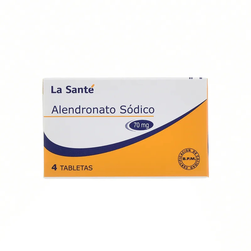 Alendronato 70 mg 4 tabletas LS