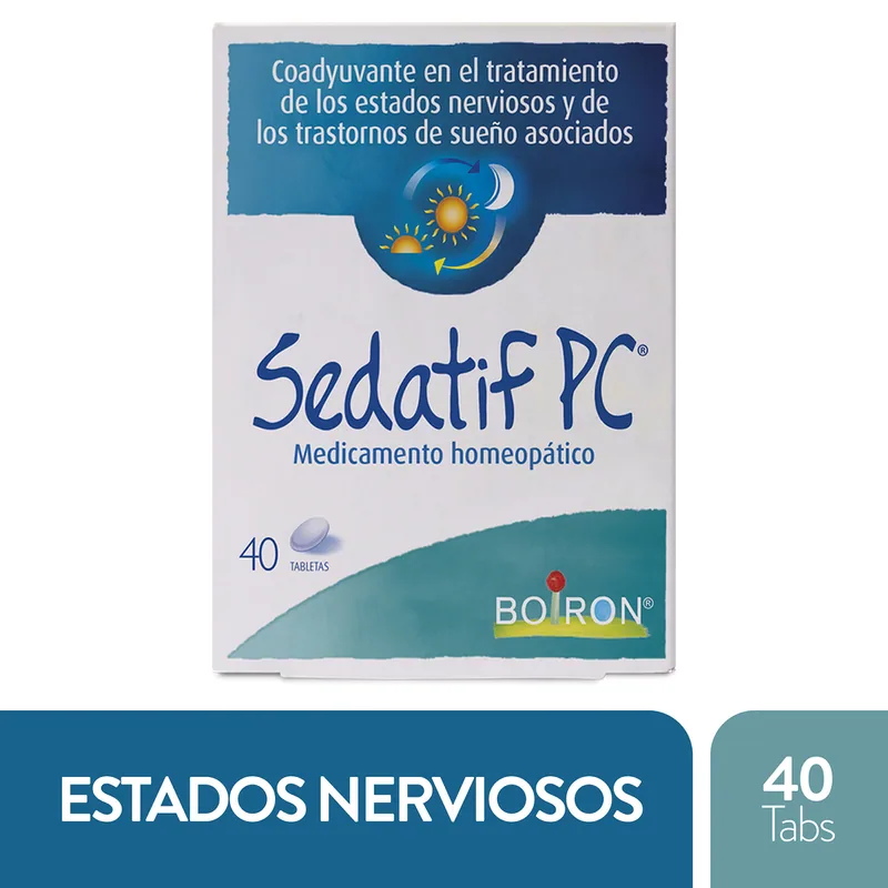 Sedatif PC 40 tabletas
