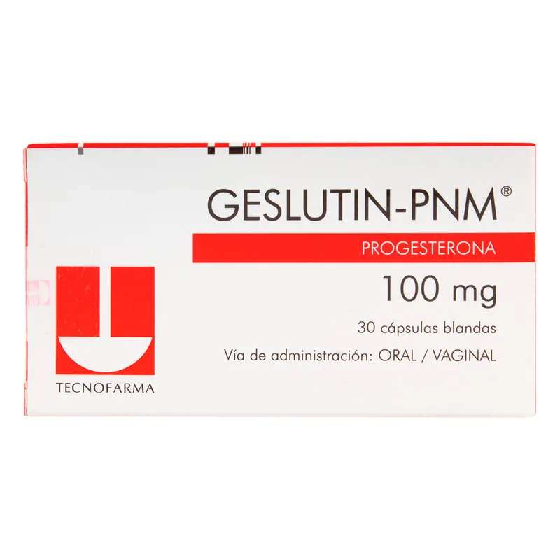 Geslutin 100 mg 30 cápsulas