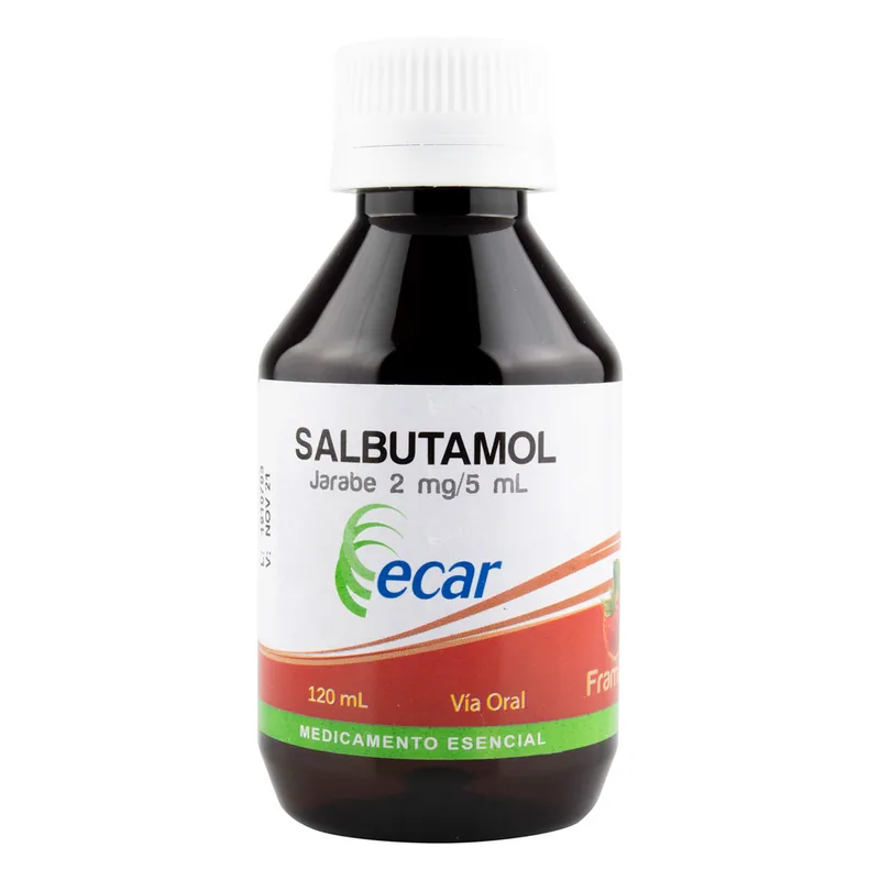 Salbutamol jarabe 120 mL EC