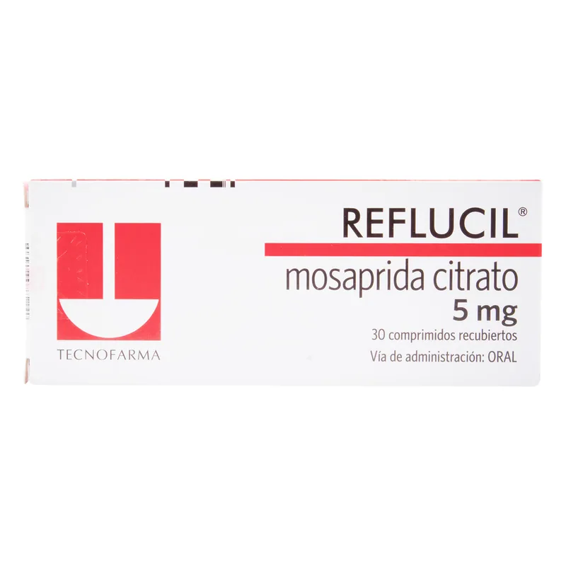 Reflucil 5 mg 30 tabletas Recub