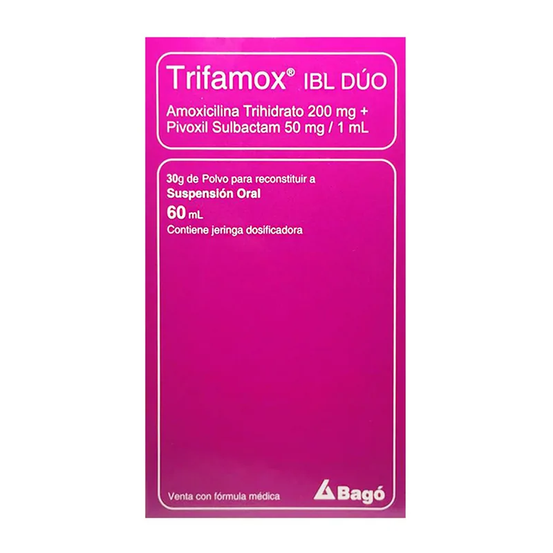 Trifamox Ibl-Duo suspensión 60 Ml(a