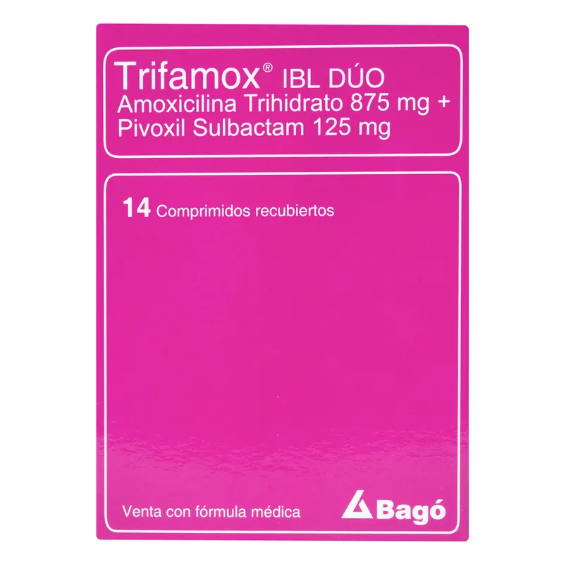 Trifamox Ibl-Duo 14 comprimidos
