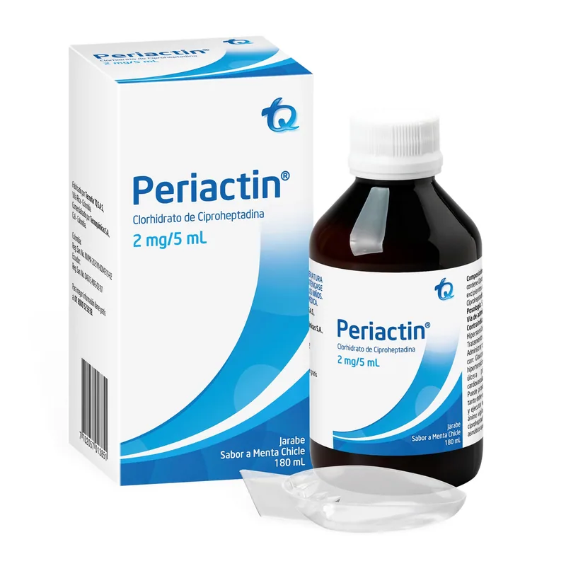 Periactin 2 mg/5 mL Menta Chicl 180 mL