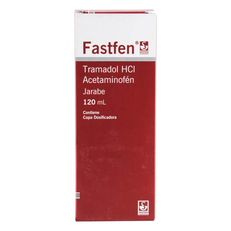 Fastfen jarabe 120 mL Acetam/tramadol