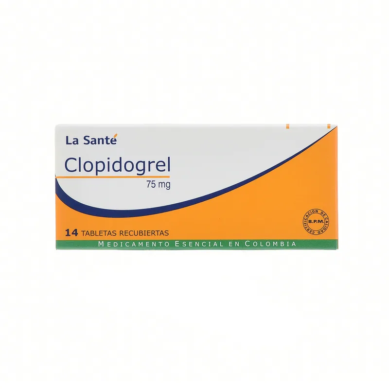 Clopidogrel 75 mg 14 tabletas LS