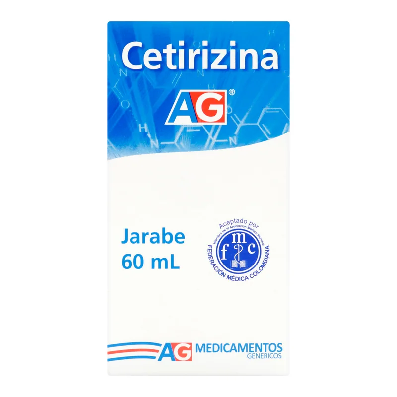 Cetirizina jarabe 60 mL AG
