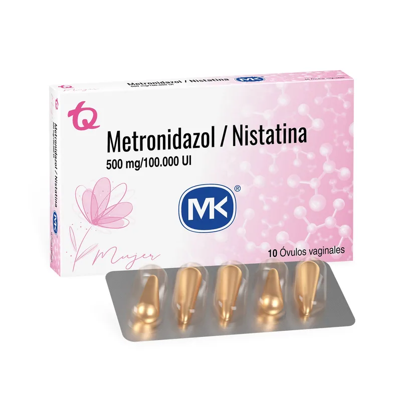 Metronidazol 500 Mg+nistatina 10 Ovu MK