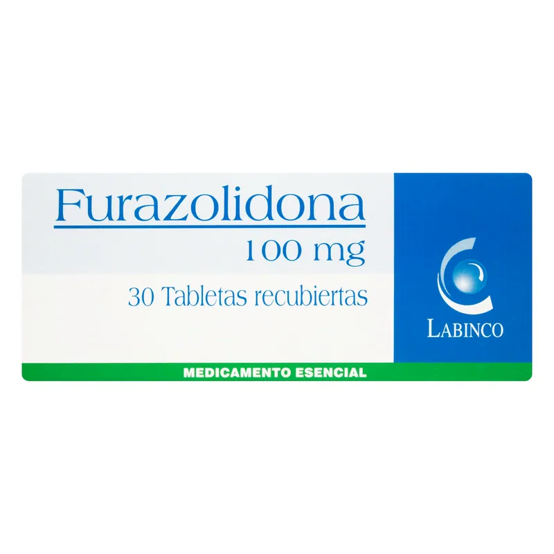 Furazolidona 100 mg 30 tabletas Lbc