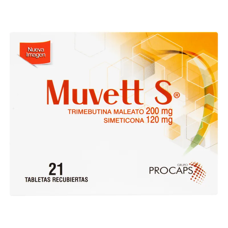 Muvett S 200/120 mg 21 tabletas