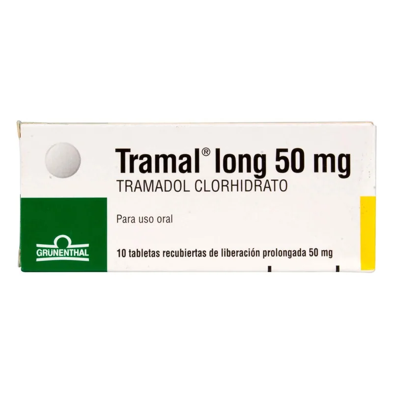 Tramal Long 50 mg Retard 10 tabletas