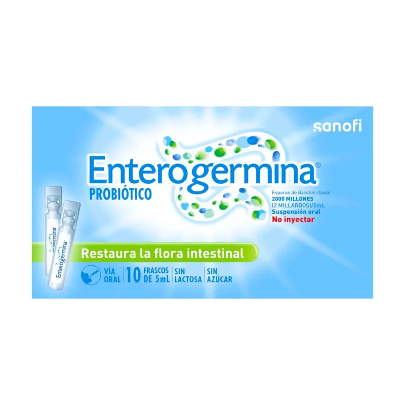 Enterogermina 5 mL 10 ampolla Bebibles
