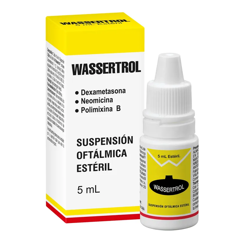 Wassertrol gotas Oftal 5 mL