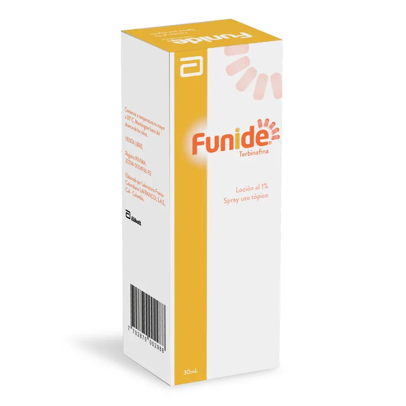 Funide 1% loción Spray 30 mL