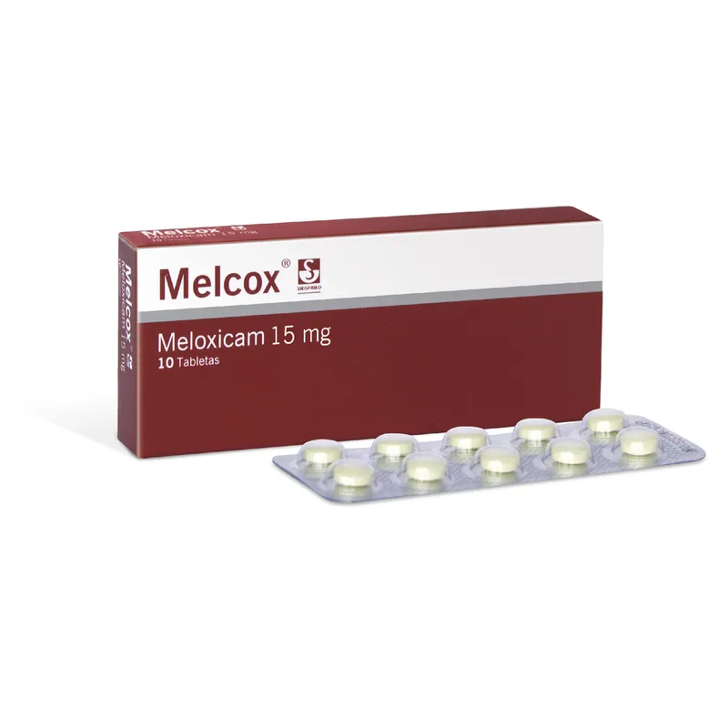 Melcox 15 mg 10 tabletas