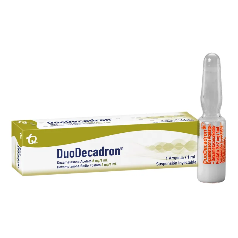 Duodecadron 1 mL 8+2 mg ampollas