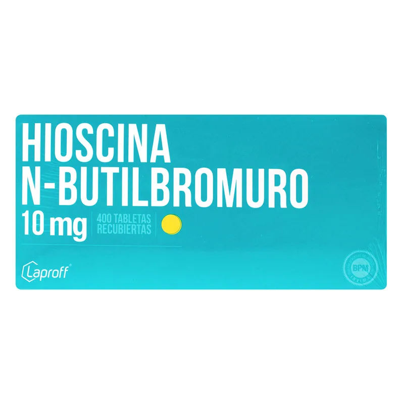 Hioscina N-Butil Bromu 10 mg 400tbs LP