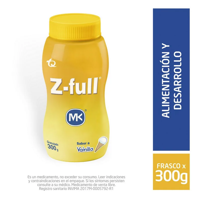 Z Full Granulado Vainilla 300 g MK