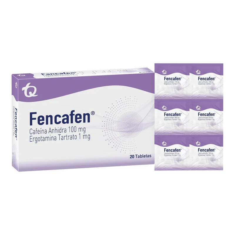 Fencafen 100 mg 20 tabletas