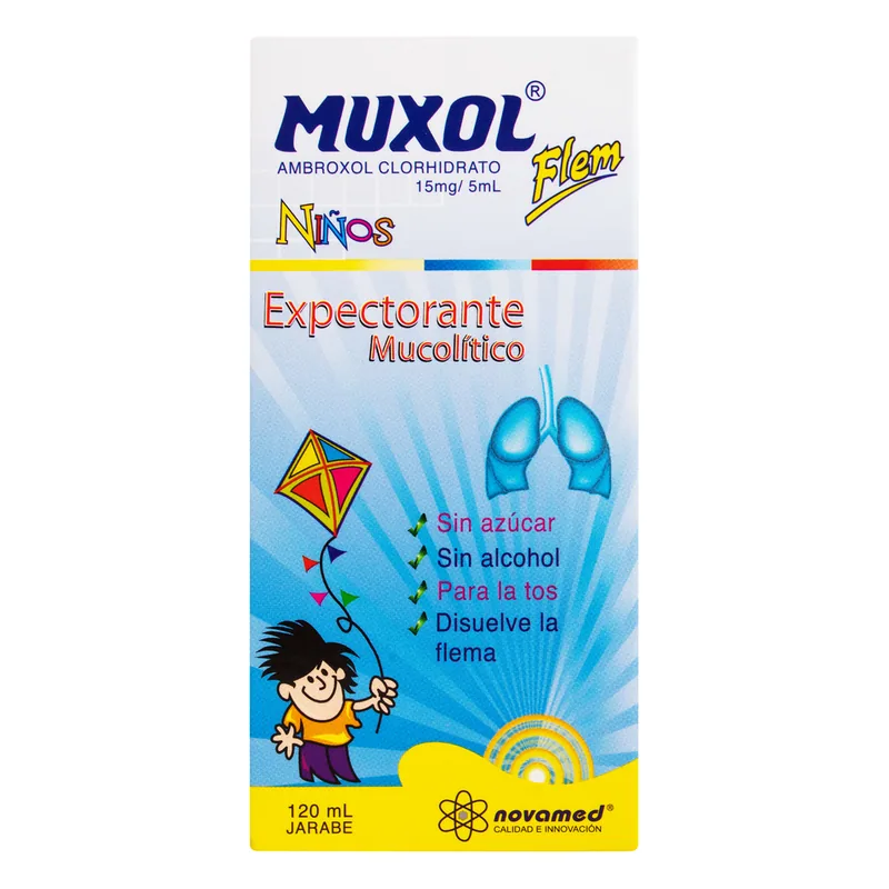 Muxol Flem niños jarabe 120 mL