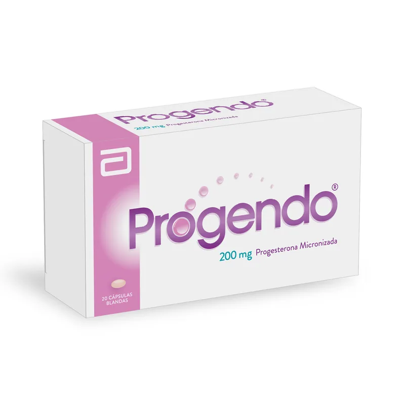 Progendo 200 mg 20 cápsulas