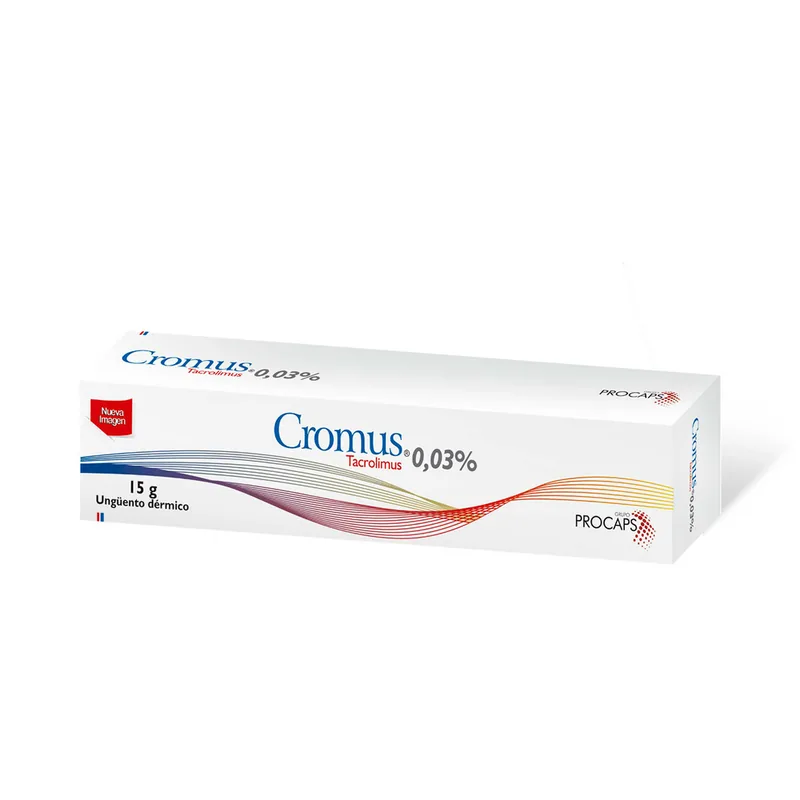 Cromus 0.03% Ung 15 g Pae)