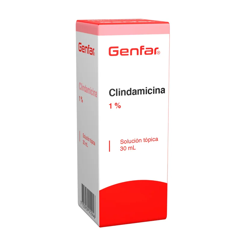 Clindamicina solución 1% 30 mL GF