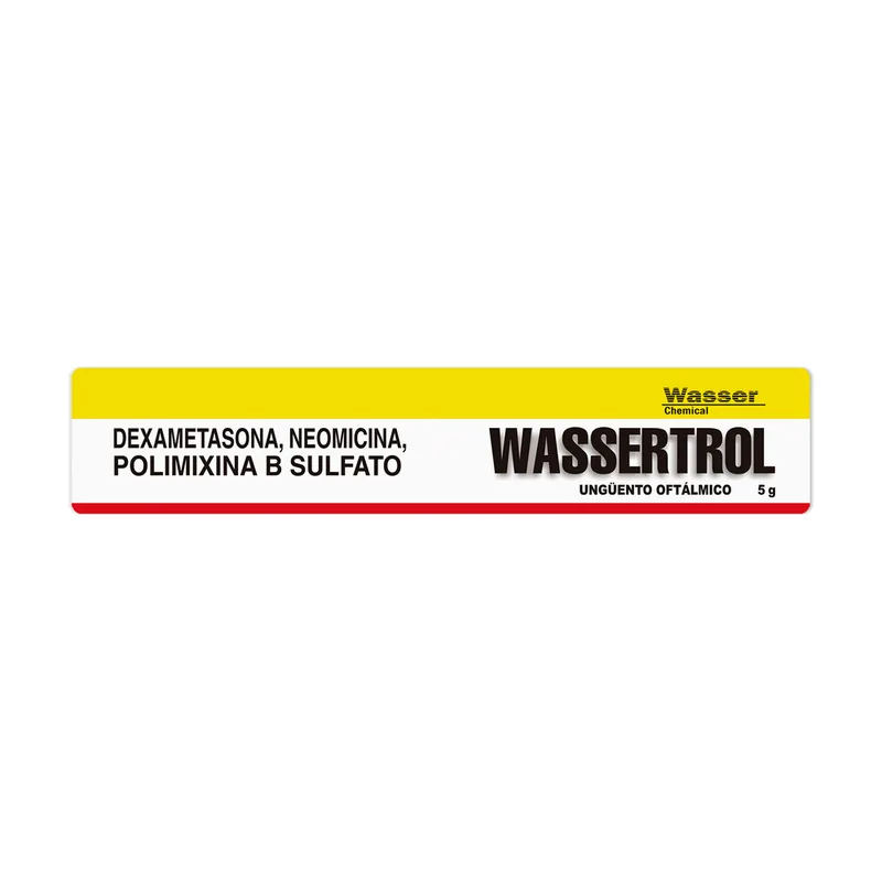 Wassertrol ungüento oftálmico 5 g