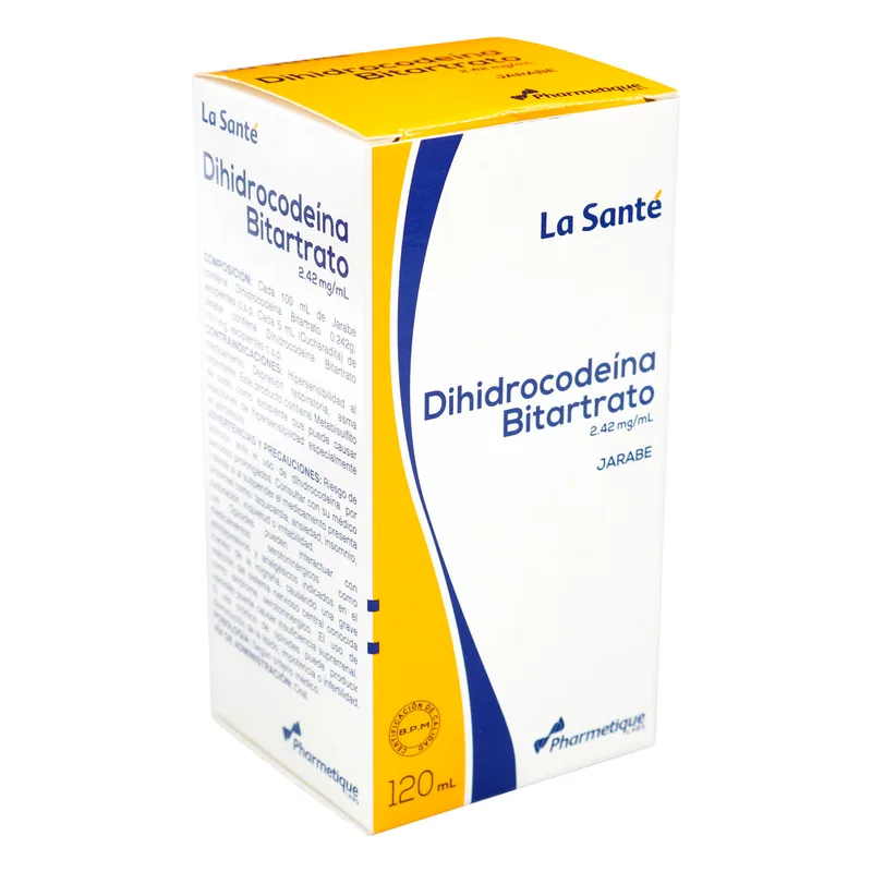 Dihidrocodeina jarabe 120 mL LS