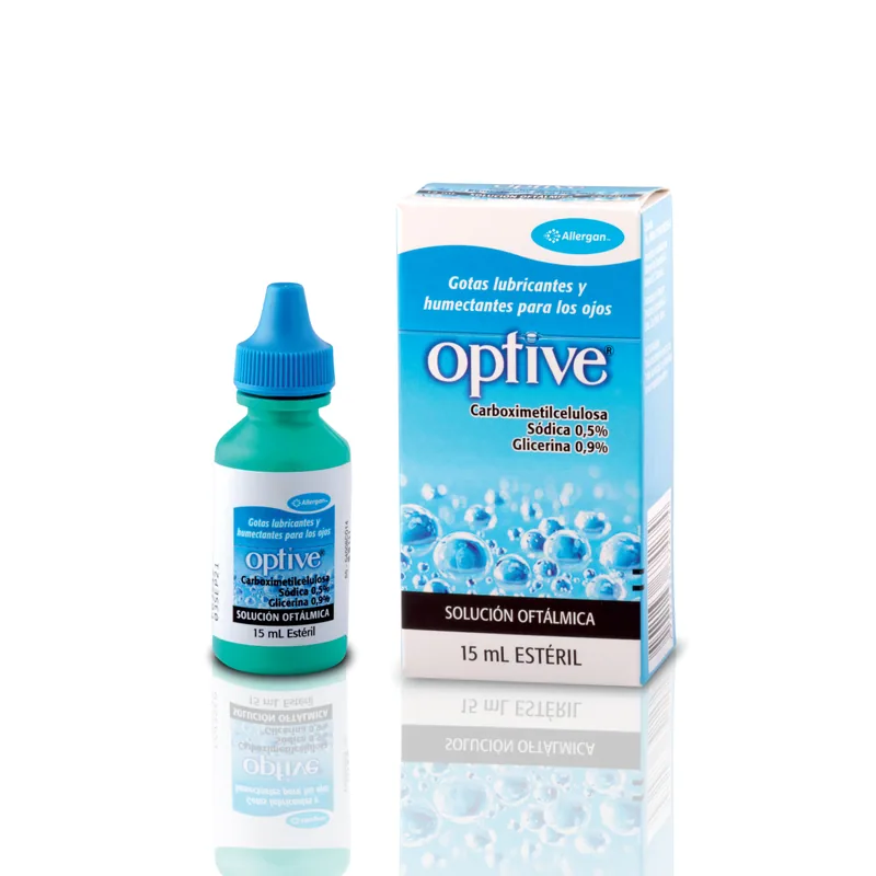 Optive solución oftálmica 15 mL