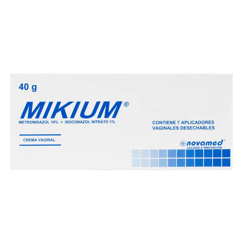Mikium crema Vaginal 40 g 7 Aplicadores