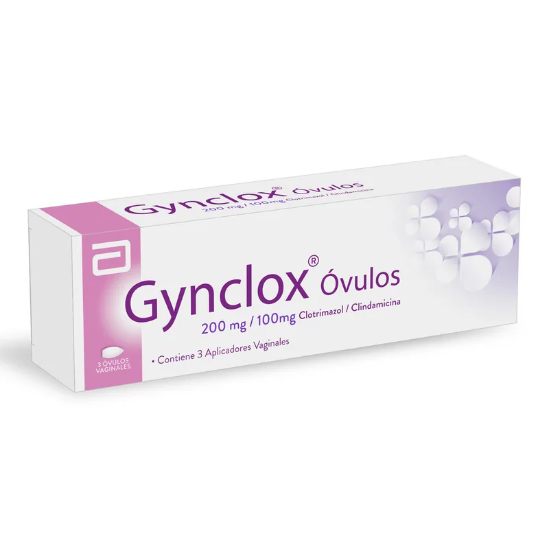 Gynclox 3 tabletas Vaginales