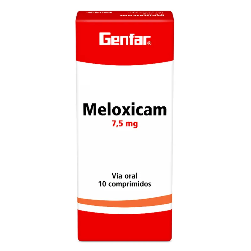 Meloxicam 7.5 mg 10 tabletas GF