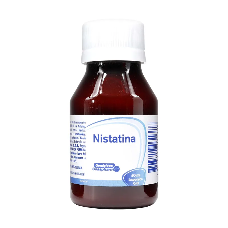 Nistatina 100.000 UI suspensión 60 mL COA