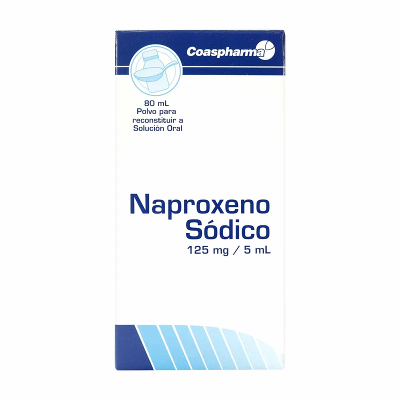 Naproxeno 125 mg suspensión 80 mL COA