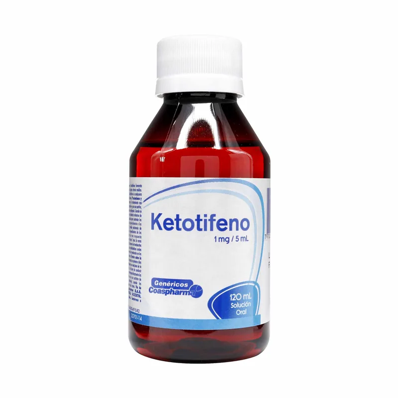 Ketotifeno 1 mg jarabe 120 mL COA