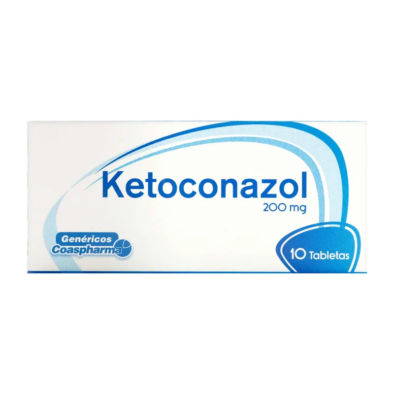 Ketoconazol 200 mg 10 tabletas COA